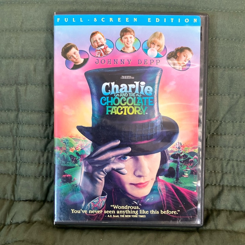 Charlie and the Chocolate Factory DVD